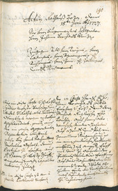Archivio Storico della Città di Bolzano - BOhisto protocollo consiliare 1726/29 - 