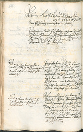 Archivio Storico della Città di Bolzano - BOhisto protocollo consiliare 1726/29 - 
