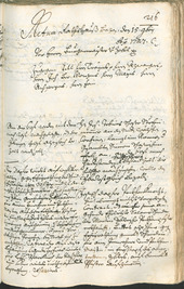 Archivio Storico della Città di Bolzano - BOhisto protocollo consiliare 1726/29 - 