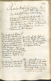 Archivio Storico della Città di Bolzano - BOhisto protocollo consiliare 1726/29 - 