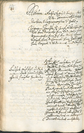 Archivio Storico della Città di Bolzano - BOhisto protocollo consiliare 1726/29 - 