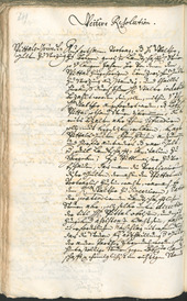 Archivio Storico della Città di Bolzano - BOhisto protocollo consiliare 1726/29 - 
