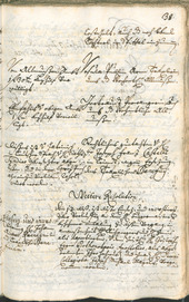 Stadtarchiv Bozen - BOhisto Ratsprotokoll 1726/29 - 