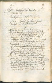 Stadtarchiv Bozen - BOhisto Ratsprotokoll 1726/29 - 