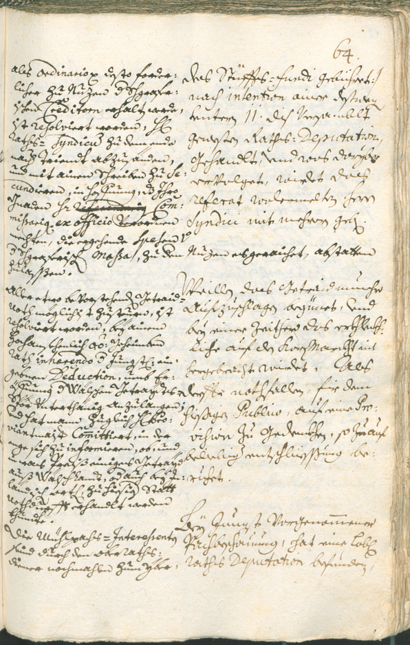 Stadtarchiv Bozen - BOhisto Ratsprotokoll 1729/32 