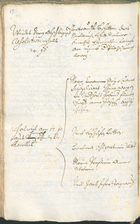 Stadtarchiv Bozen - BOhisto Ratsprotokoll 1729/32 