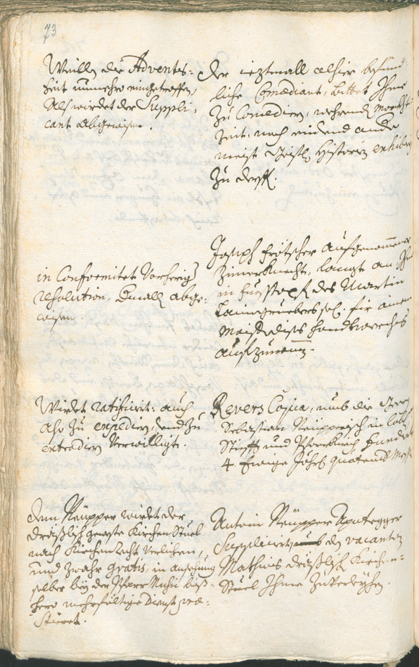 Civic Archives of Bozen-Bolzano - BOhisto Ratsprotokoll 1729/32 