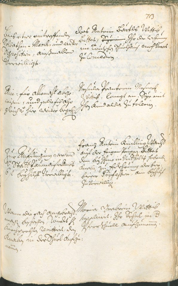 Stadtarchiv Bozen - BOhisto Ratsprotokoll 1729/32 