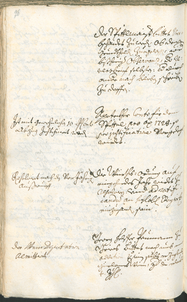 Stadtarchiv Bozen - BOhisto Ratsprotokoll 1729/32 