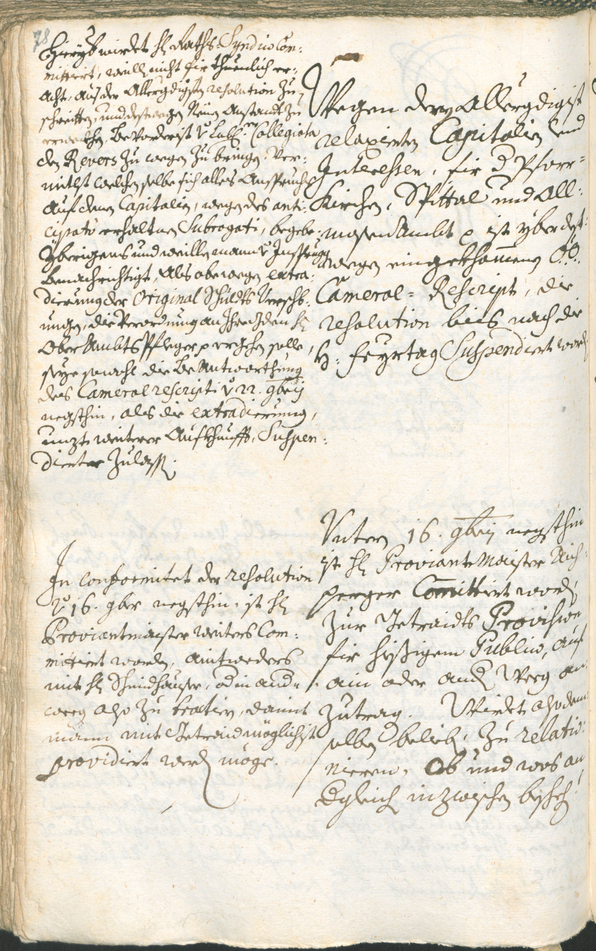 Archivio Storico della Città di Bolzano - BOhisto protocollo consiliare 1729/32 