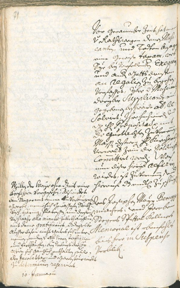 Civic Archives of Bozen-Bolzano - BOhisto Ratsprotokoll 1729/32 