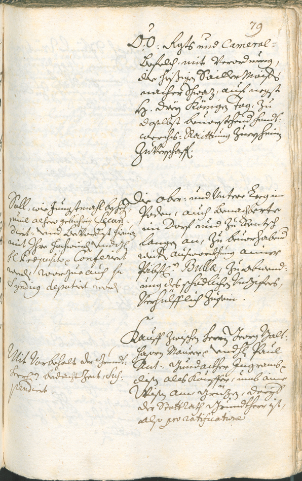 Stadtarchiv Bozen - BOhisto Ratsprotokoll 1729/32 