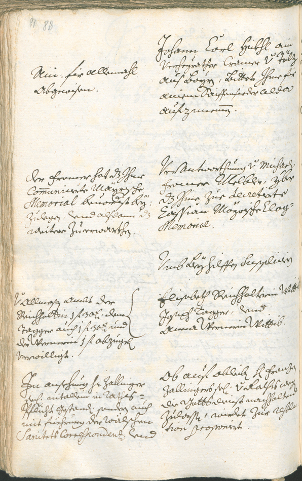 Stadtarchiv Bozen - BOhisto Ratsprotokoll 1729/32 