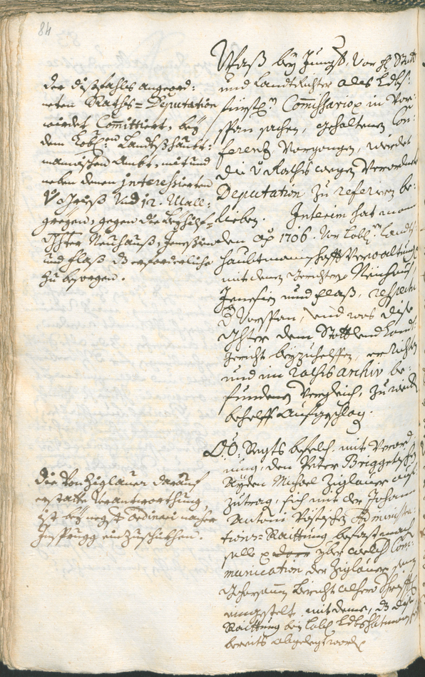 Stadtarchiv Bozen - BOhisto Ratsprotokoll 1729/32 