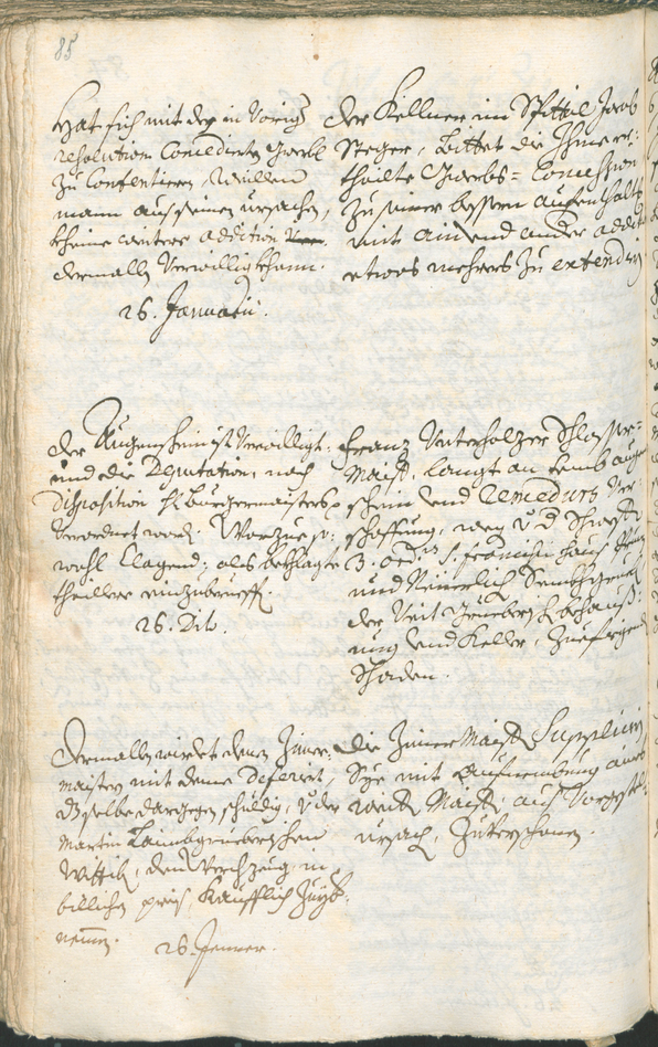 Civic Archives of Bozen-Bolzano - BOhisto Ratsprotokoll 1729/32 