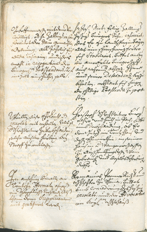 Archivio Storico della Città di Bolzano - BOhisto protocollo consiliare 1729/32 