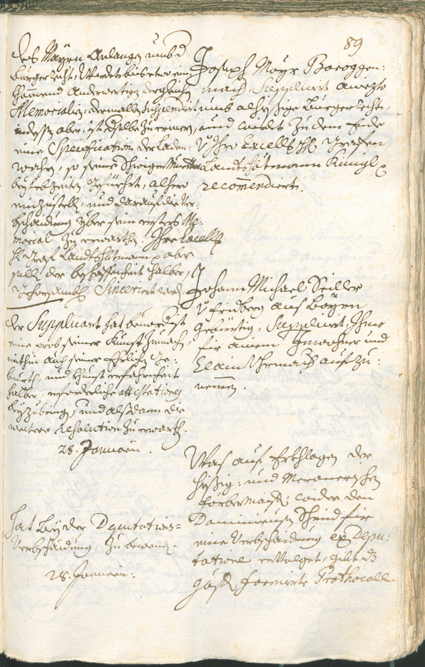 Civic Archives of Bozen-Bolzano - BOhisto Ratsprotokoll 1729/32 