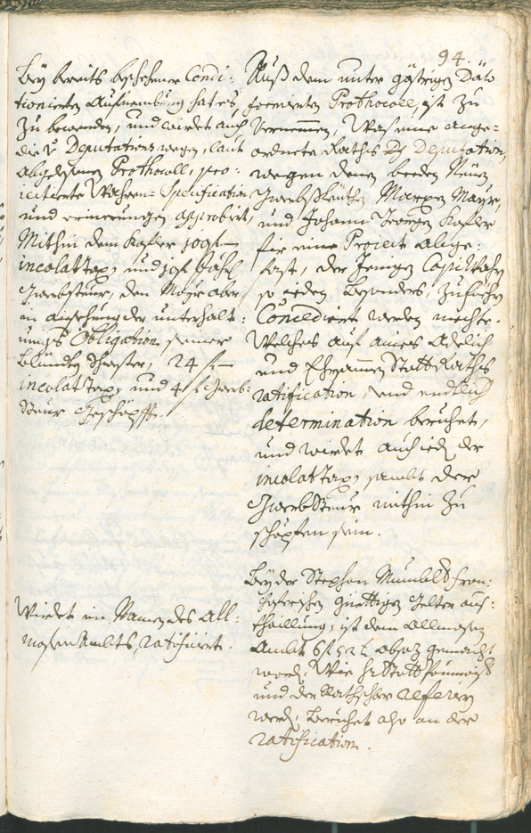 Civic Archives of Bozen-Bolzano - BOhisto Ratsprotokoll 1729/32 