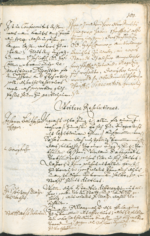 Archivio Storico della Città di Bolzano - BOhisto protocollo consiliare 1729/32 