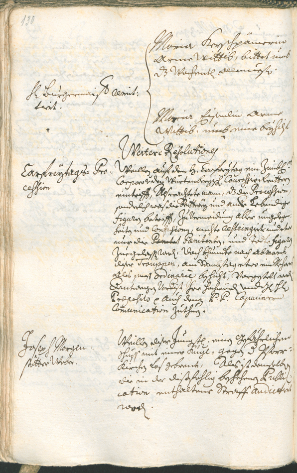 Archivio Storico della Città di Bolzano - BOhisto protocollo consiliare 1729/32 