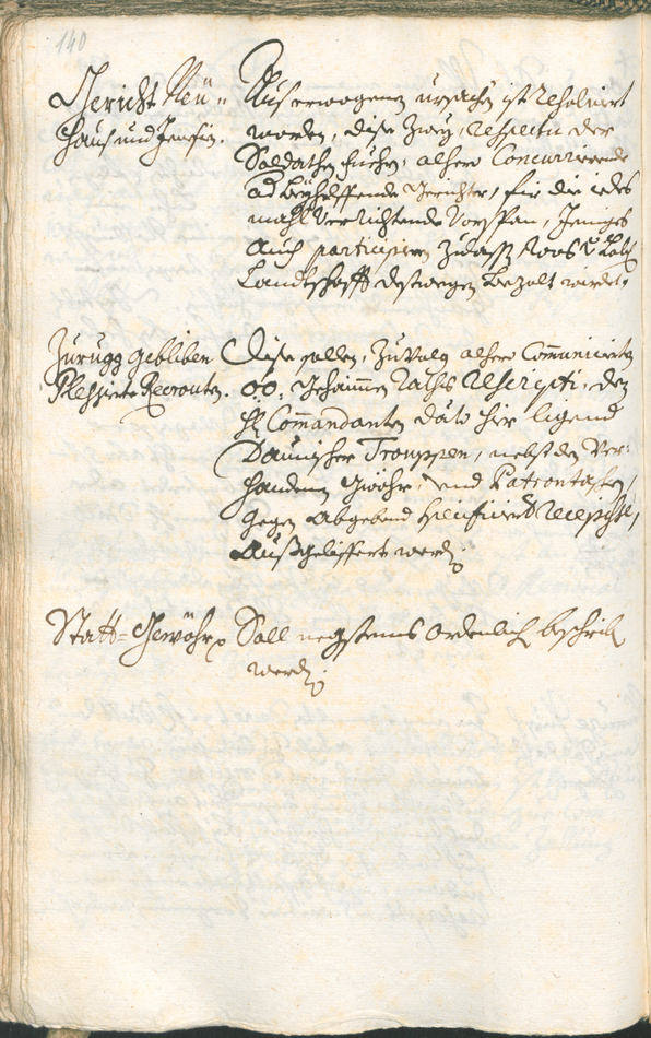 Stadtarchiv Bozen - BOhisto Ratsprotokoll 1729/32 