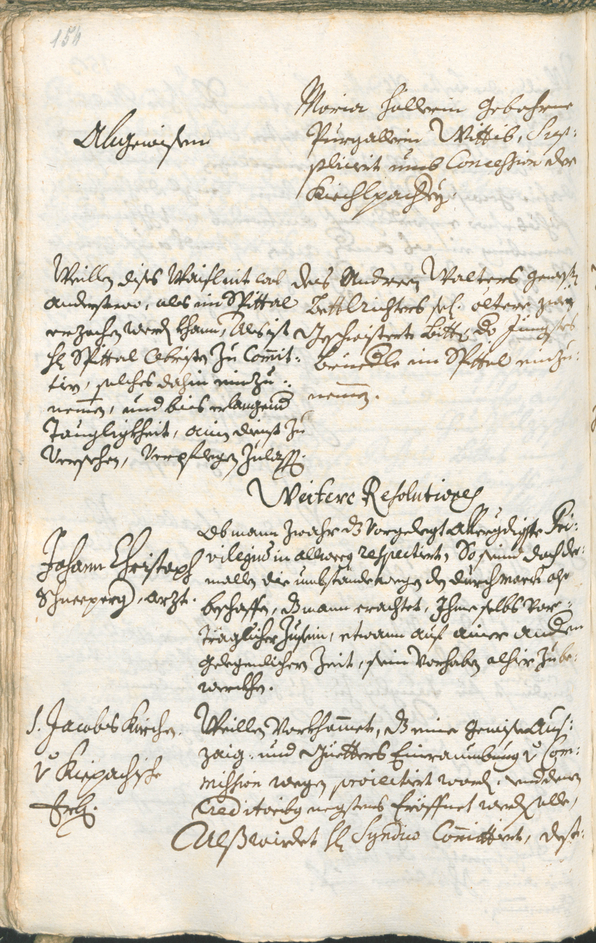 Stadtarchiv Bozen - BOhisto Ratsprotokoll 1729/32 