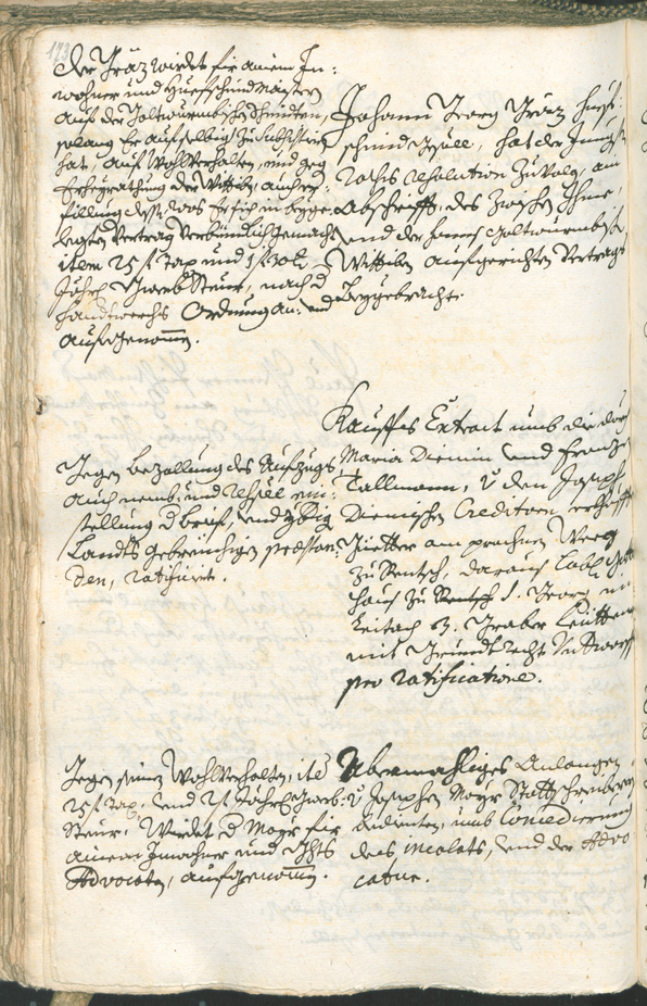 Stadtarchiv Bozen - BOhisto Ratsprotokoll 1729/32 