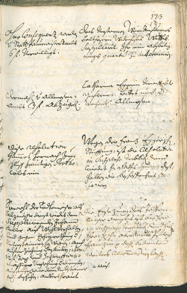 Archivio Storico della Città di Bolzano - BOhisto protocollo consiliare 1729/32 