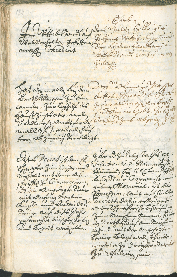 Stadtarchiv Bozen - BOhisto Ratsprotokoll 1729/32 