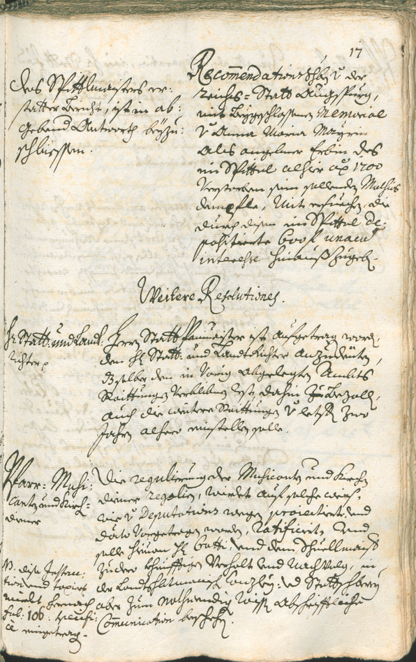 Civic Archives of Bozen-Bolzano - BOhisto Ratsprotokoll 1729/32 