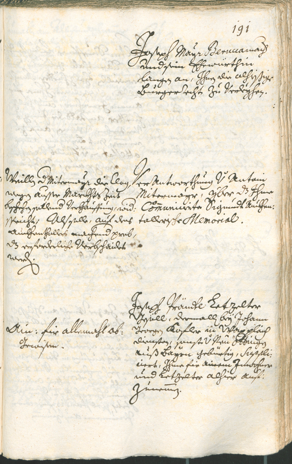 Archivio Storico della Città di Bolzano - BOhisto protocollo consiliare 1729/32 