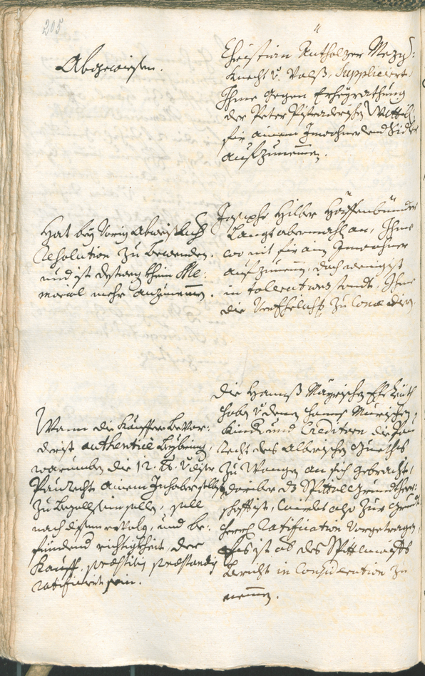 Civic Archives of Bozen-Bolzano - BOhisto Ratsprotokoll 1729/32 