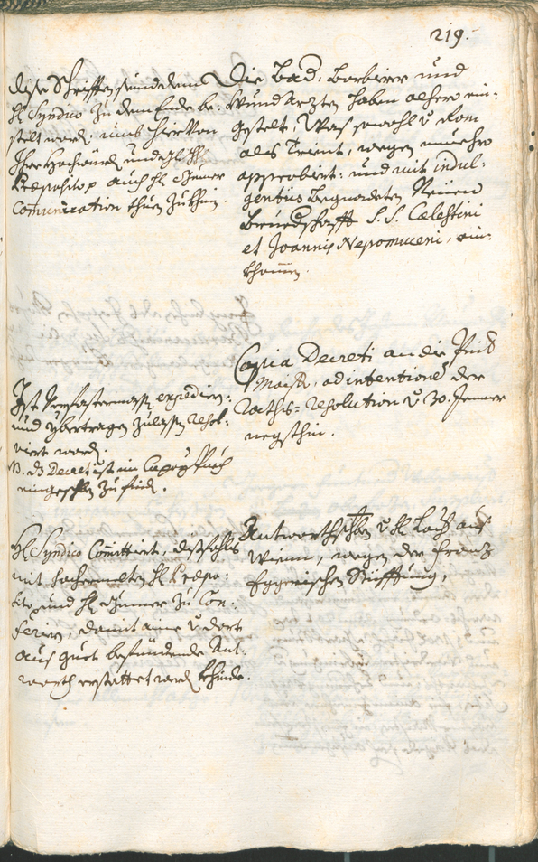 Archivio Storico della Città di Bolzano - BOhisto protocollo consiliare 1729/32 