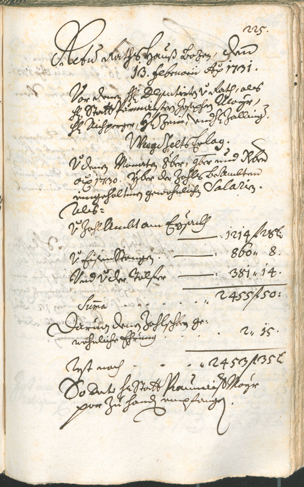 Stadtarchiv Bozen - BOhisto Ratsprotokoll 1729/32 