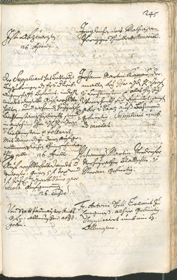 Civic Archives of Bozen-Bolzano - BOhisto Ratsprotokoll 1729/32 