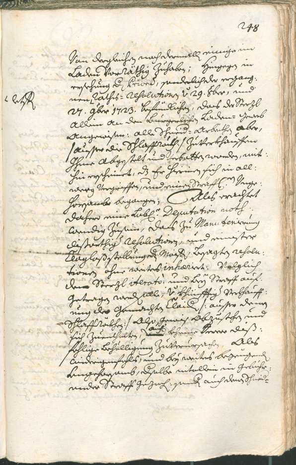 Archivio Storico della Città di Bolzano - BOhisto protocollo consiliare 1729/32 