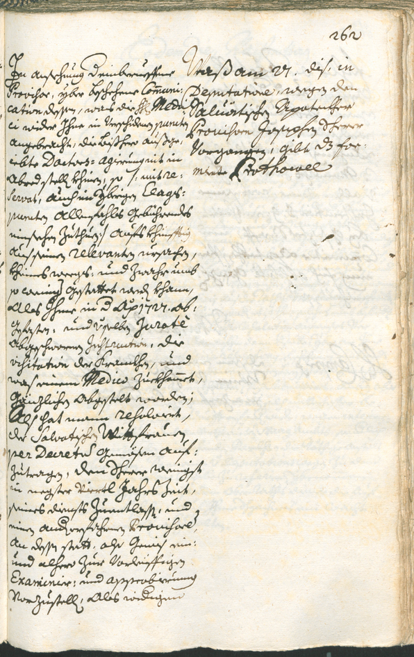 Stadtarchiv Bozen - BOhisto Ratsprotokoll 1729/32 