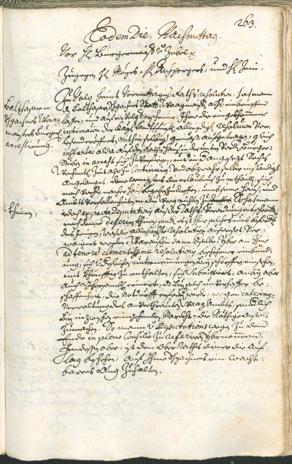 Archivio Storico della Città di Bolzano - BOhisto protocollo consiliare 1729/32 