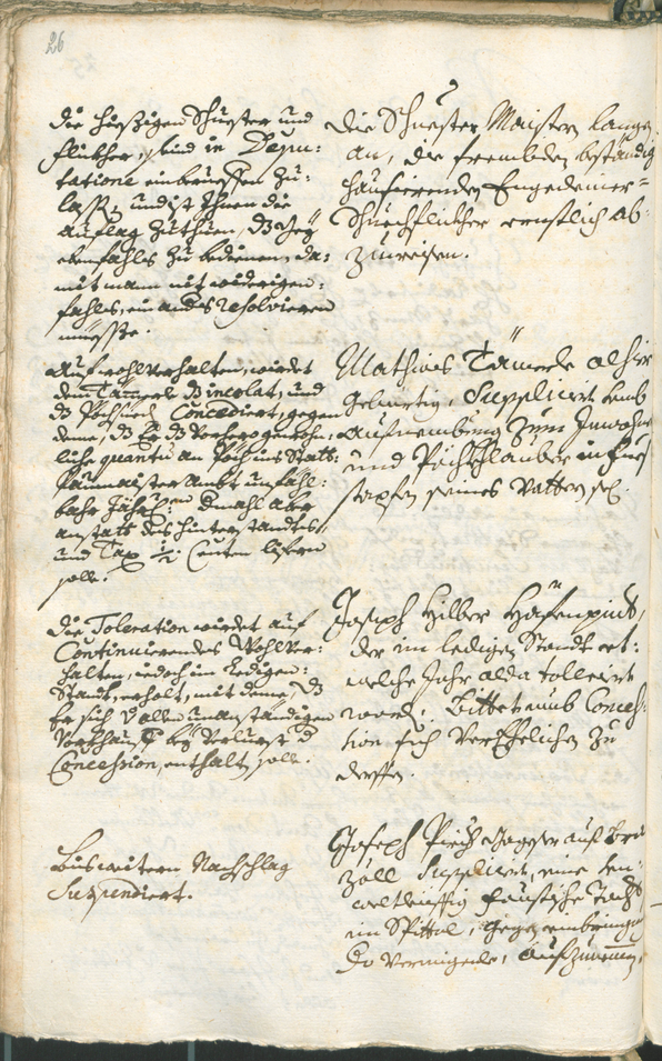 Stadtarchiv Bozen - BOhisto Ratsprotokoll 1729/32 