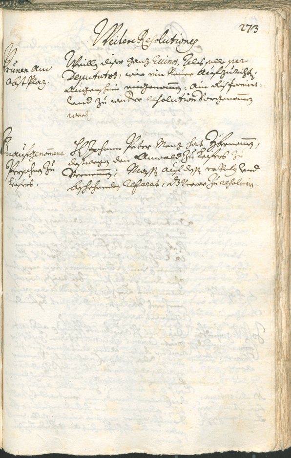 Archivio Storico della Città di Bolzano - BOhisto protocollo consiliare 1729/32 