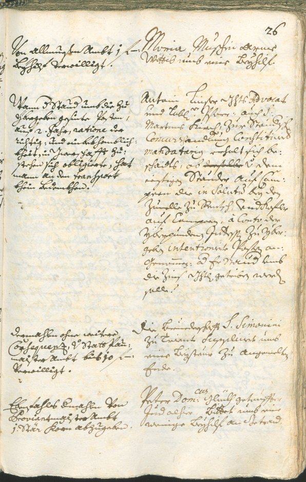 Archivio Storico della Città di Bolzano - BOhisto protocollo consiliare 1729/32 