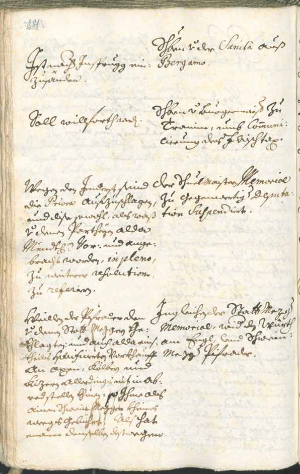 Civic Archives of Bozen-Bolzano - BOhisto Ratsprotokoll 1729/32 