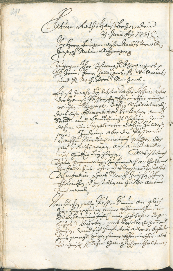 Civic Archives of Bozen-Bolzano - BOhisto Ratsprotokoll 1729/32 