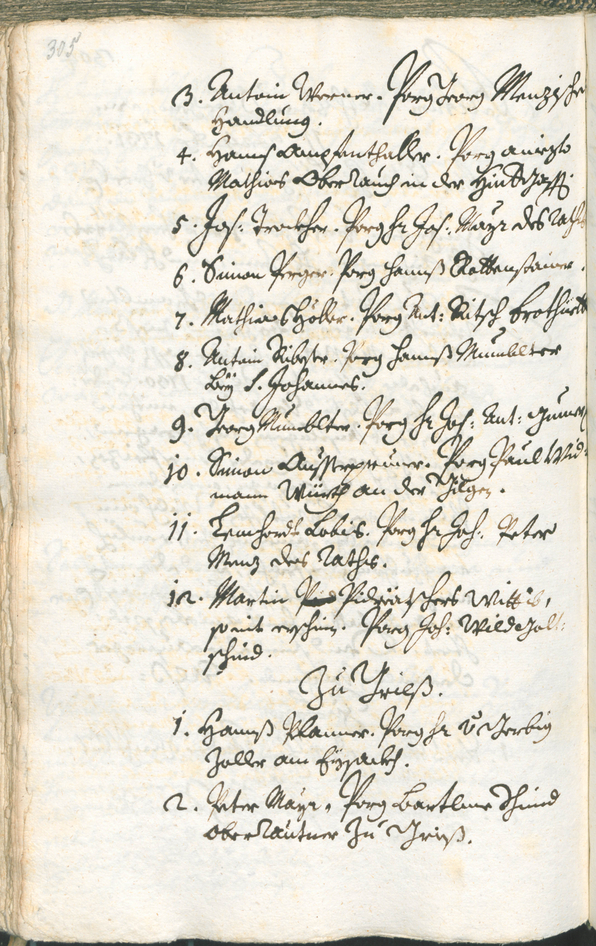 Stadtarchiv Bozen - BOhisto Ratsprotokoll 1729/32 