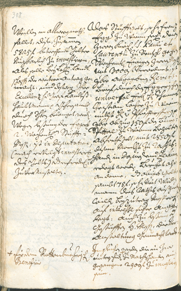 Stadtarchiv Bozen - BOhisto Ratsprotokoll 1729/32 