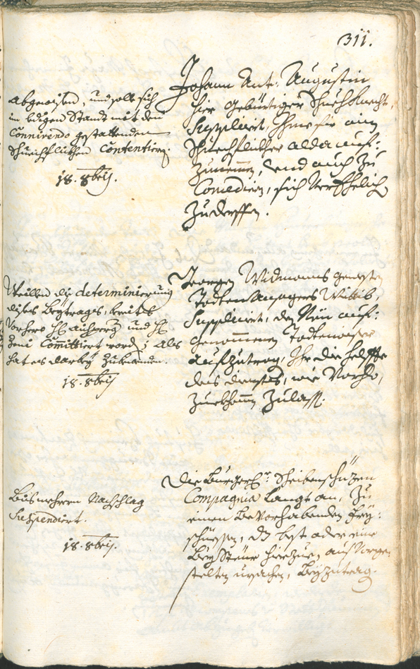 Stadtarchiv Bozen - BOhisto Ratsprotokoll 1729/32 