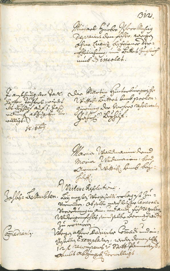 Stadtarchiv Bozen - BOhisto Ratsprotokoll 1729/32 