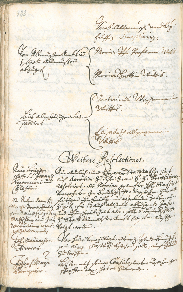 Archivio Storico della Città di Bolzano - BOhisto protocollo consiliare 1729/32 