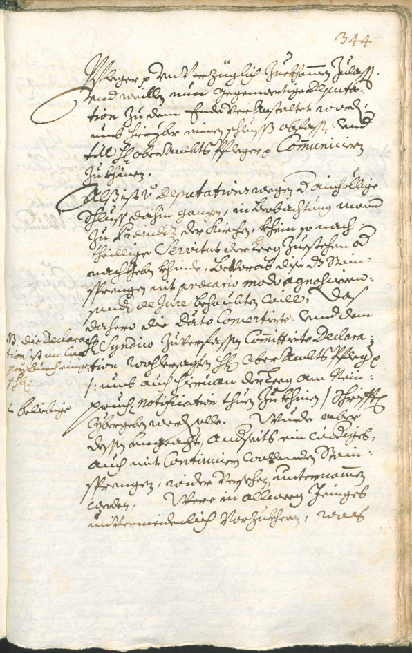 Stadtarchiv Bozen - BOhisto Ratsprotokoll 1729/32 