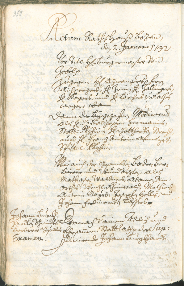 Civic Archives of Bozen-Bolzano - BOhisto Ratsprotokoll 1729/32 